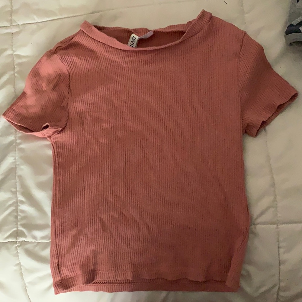 Pink h&m shirt